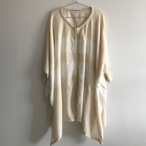 Apiece apart cotton poncho